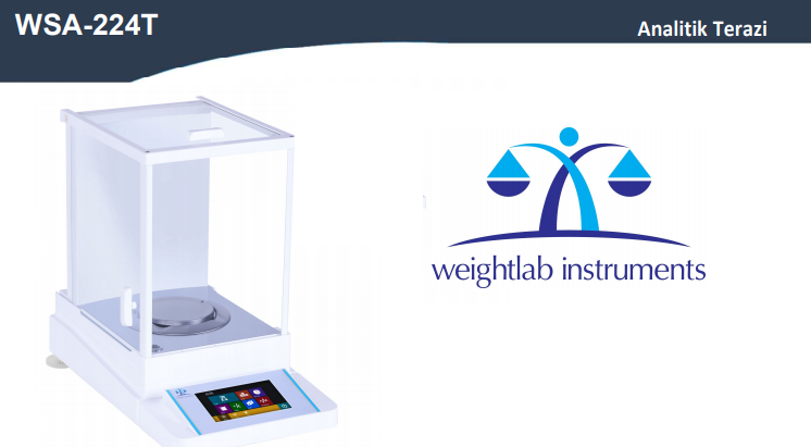 Weightlab Wsa-224t Analitik Terazi